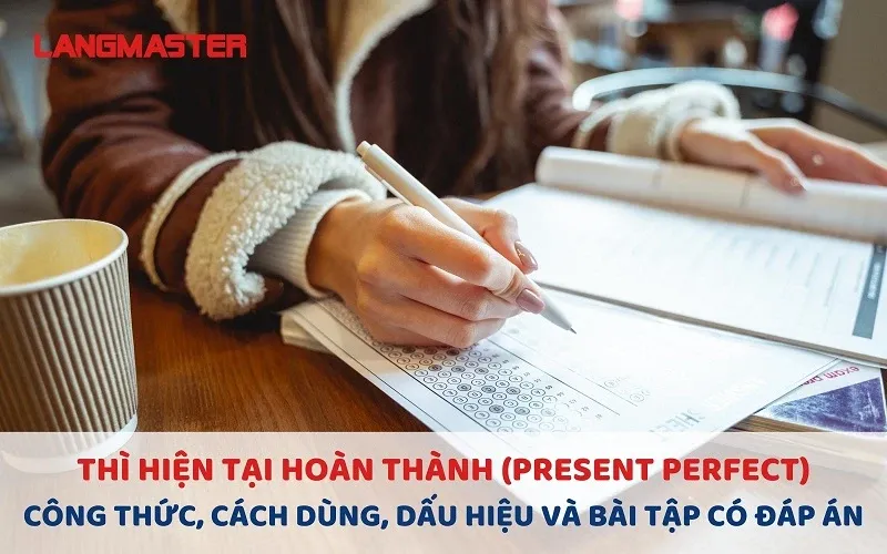 Thẻ ghi nhớ giúp học từ vựng và thì Hiện Tại Hoàn Thành cùng cụm từ up to the present
